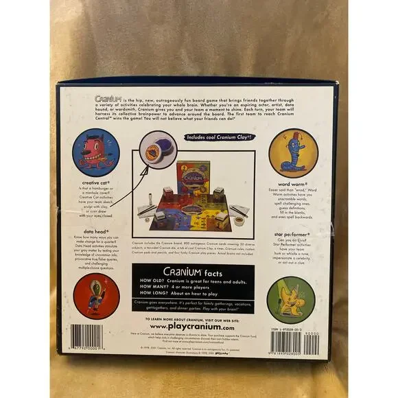 Vintage Cranium Game and Booster Box 1, New in Box is available for  purchase on au PAY Market - Imported Goods Online Store Co.Ltd. | au PAY  Market - Online Shopping Site